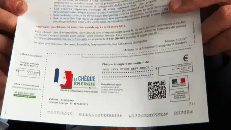 Chèque énergie 2023: la date limite pour l’utiliser sinon vous pouvez perdre jusqu’à 277 euros