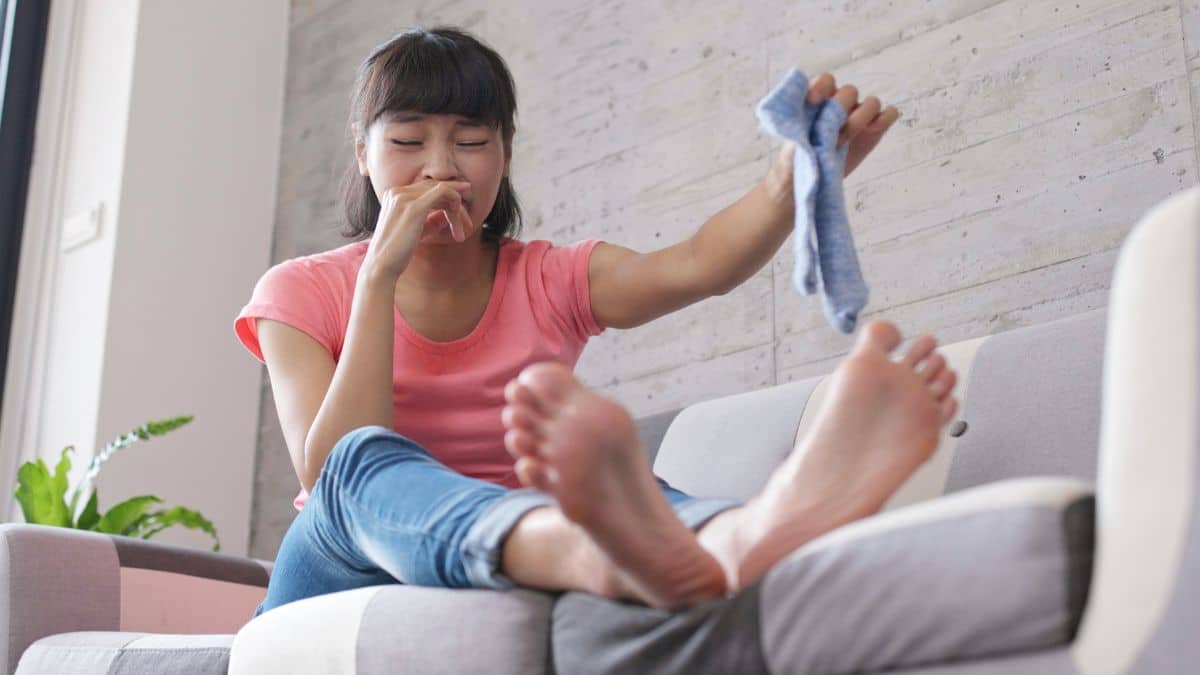 Cette astuce géniale pour en finir avec les pieds qui puent