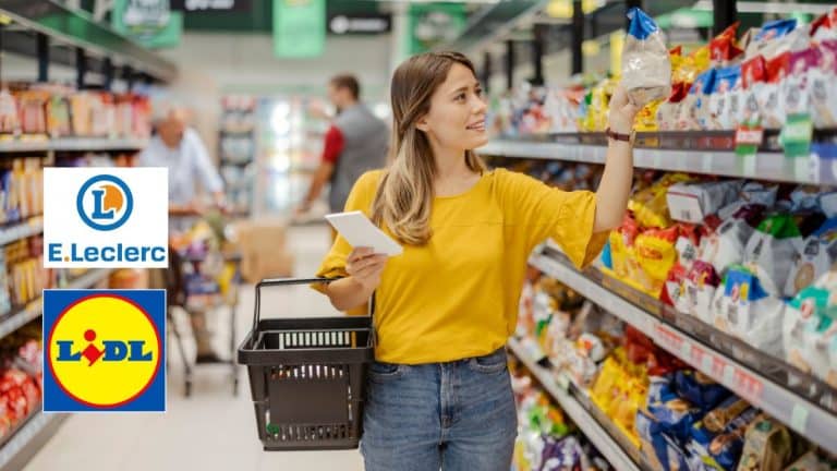 LIDL Vs Leclerc: quel supermarché est vraiment le moins cher si vous faites vos courses 1 fois par semaine ?